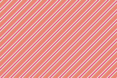 Beyaz Vurgulayıcı Pembe Somon Nigiri Vektör Grafikleriyle Çapraz Çizgiler Tekstil Deseni