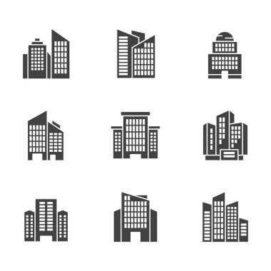 Logo şablonu gayrimenkul. Temiz, modern ve zarif şablon