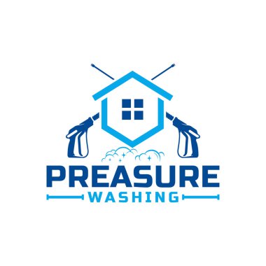 Basınç yıkama harfleri, basınç yıkama logosu.