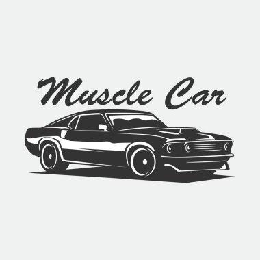 Resim klasik araba logosu şablonu dizayn garajı 5