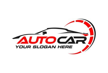 Otomotiv Araba Logosu Şablonu