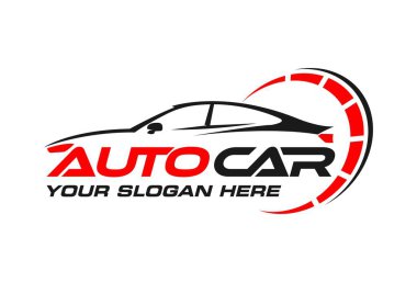 Otomotiv araba logosu şablonu 1