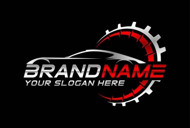 Otomatik logo şablonu tasarım şablonu. vektör logosu