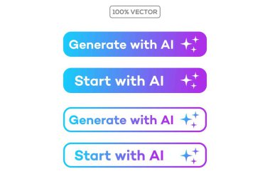 Oluştur komut ai uygulama sembolü toplama vektörü simgesi oluştur