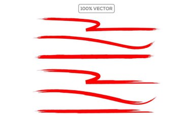 kırmızı çizgili çizgi vektörü şeffaf arkaplan, vektör