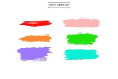 Sıkıntılı mürekkep dokusunda Grunge fırça darbeleri, kalın dikdörtgen şekiller, tek renkli boya.