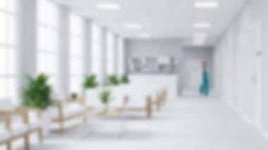 Minimalist mobilyaların, geniş pencerelerden bol miktarda doğal ışığın ve yemyeşil bitkilerin bulunduğu parlak ve ferah bir modern ofis ziyaretçiler için sakin ve profesyonel bir atmosfer yaratıyor..