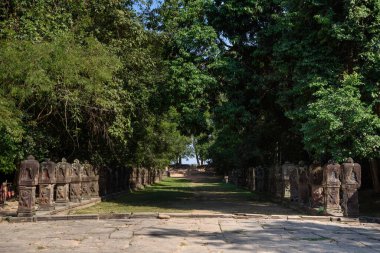 Angkor 'daki Preah Khan Tapınağı, Siem Reap, Kamboçya, 12. yüzyılda Kral 7. Jayavarman tarafından babasının anısına inşa edildi..