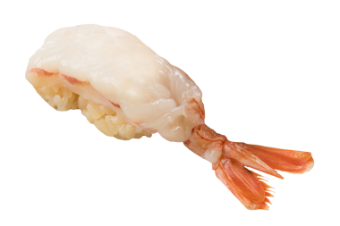Japon Tatlı Karides Sushi, Şeffaf Arkaplan (PNG)