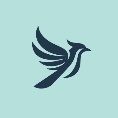 Rafine Kuş Logosu Tasarımı Konseptleri