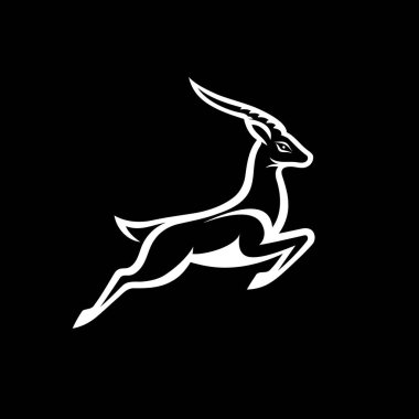 Gösterişli ve zarif siyah-beyaz bir siyah-geyik logosu. Bu yüksek kaliteli vektör logosu ayrıntılı boynuzları olan zarif bir siyah geyik siluetini gösteriyor. Markalar için mükemmel ancak cesur bir kimlik arayışı içinde..