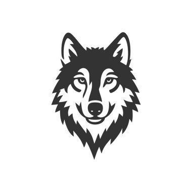 Darkwave Wolf Maskot Vektörü