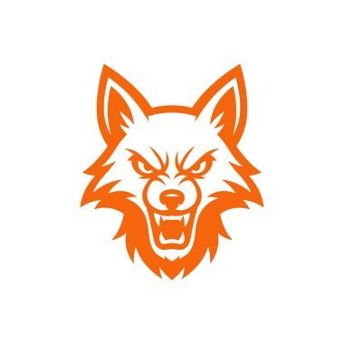 Fox logo vektör illüstrasyon tasarımı