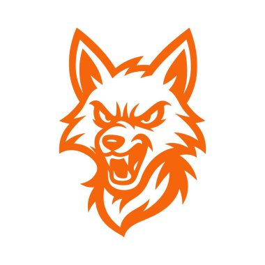 Fox logo vektör resimleme tasarımı