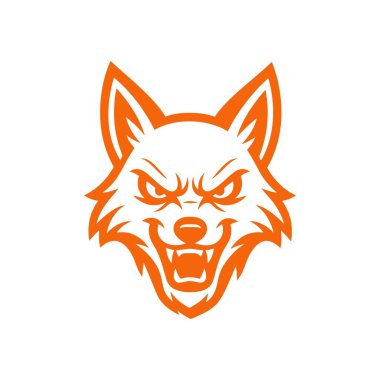 Kurt Logosu tasarım şablonu.