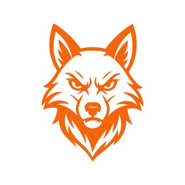 Köpek logosu tasarım vektör şablonu