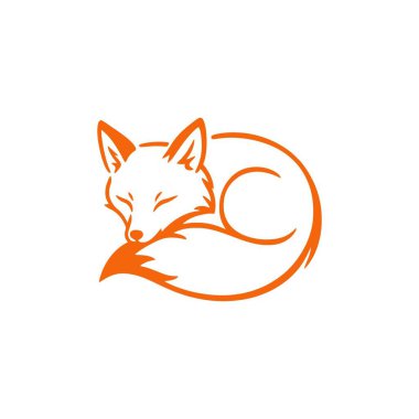 fox logo tasarım vektör şablonu