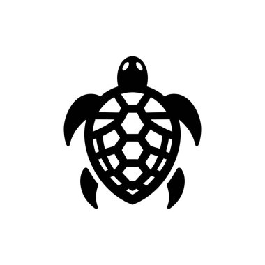 Zarif siyah beyaz kaplumbağa logosu tasarımı. Pürüzsüz bir kabuk çizgisi ve minimalist ayrıntılara sahip bu logo, çevre bilinci olan markalar, deniz ile ilgili işletmeler, doğa örgütleri veya herhangi bir modern kimlik arayışı için mükemmel.