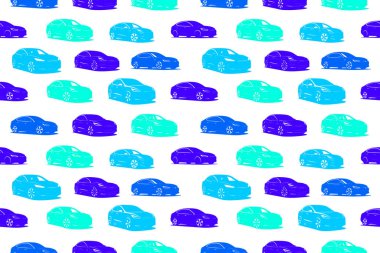 Elektrikli araba en az pürüzsüz şablon tasarımı