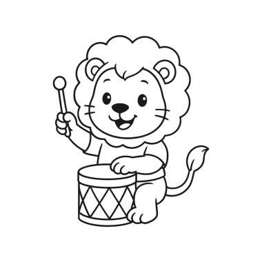 Davullu şirin kaplan çizgi filmi