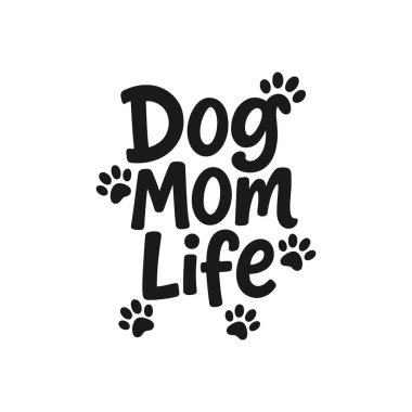 Anne Köpek Hayvan Sahibi Tipografisi