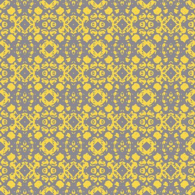 Fayanslardan elde çizilmiş soyut desenler. El yapımı. Tekstil için baskı. Grunge dokusu. Vektör illüstrasyonu.