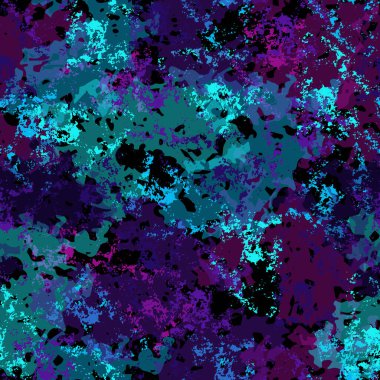 Soyut lüks parlayan çizgiler koyu mavi arka planda üst üste binmiş. sanat klonu grunge su makro resim koyu lekeli kalem