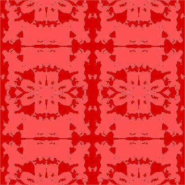 Kusursuz vektör arkaplanı. Turkuaz ve turuncu retro renkler 1970 'ler. Azulejos fayans yama işi. Portekizce ve İspanya dekorasyonu.