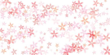 açık renkli vektör karalama arkaplanı çiçeklerle. Yapraklı renkli soyut çizimler. İşiniz ve web siteniz için yeni tasarım.