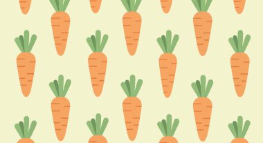 vektörsüz havuç deseni