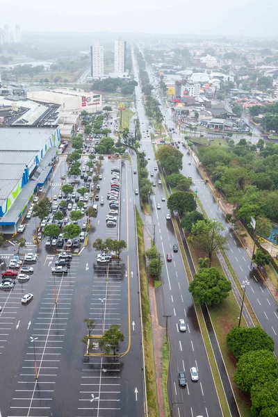 브라질 그란데 2020 그란데 쇼핑몰 거리에서 도시의 거리의 — 스톡 사진