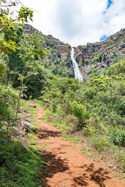 Sao Roque Minas Brazil December 2020 Trail Natural Reserve Cerradao Stock Image