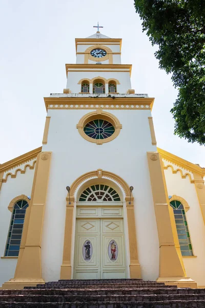 Sao Roque Minas Brasile Dicembre 2020 All Aperto Della Chiesa — Foto Stock