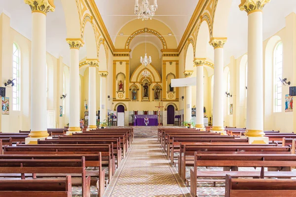 Sao Roque Minas Бразилія Грудня 2020 Indoor Mother Church Parish — стокове фото