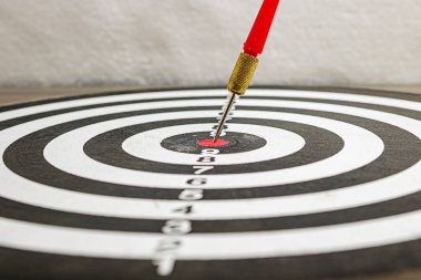 Mükemmel Amaç Dartboard 'da Hedefe Vurmak, Hedefleme konsepti, Mükemmel isabet.
