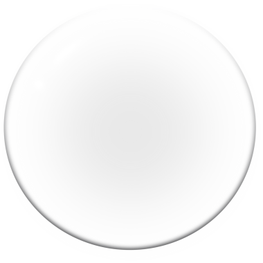 Temiz, beyaz dairesel bir küre. İnce gri bir eğim ve yumuşak bir damla gölgesi var. Modern UI / UX düğmeleri, web simgeleri veya soyut geometrik bileşimler için minimalist tasarım ögesi