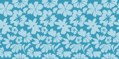 Yaprakları ve kar taneleri olan kusursuz bir kış çiçeği deseni. Duvar kağıdı tasarımları için mükemmel. Doğal kumaş deseni.