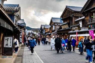 Okage Yokocho 'nun Ise Şehri, Mie Bölgesi Sahnesi