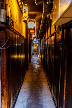 Kyoto 'daki Gion sokak manzarası