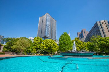 Tokyo 'daki Hibiya Park Manzarası