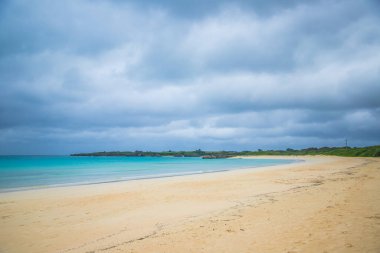 Miyakojima Toguchi Plaj Manzarası