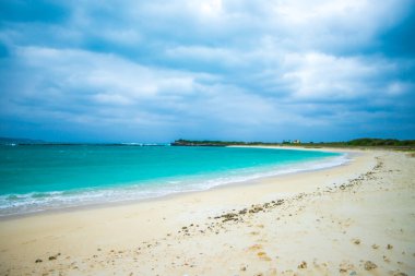 Miyakojima Günbatımı Plaj Sahnesi