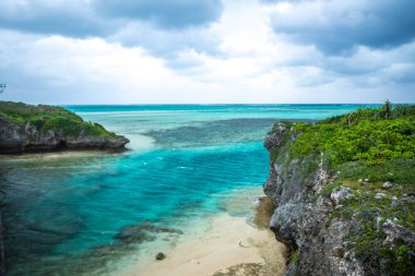 Miyakojima: Ikema Köprüsü otoparkından muhteşem manzara