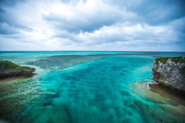 Miyakojima: Ikema Köprüsü otoparkından muhteşem manzara