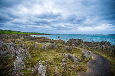 Miyakojima 'daki Shigira Sahili