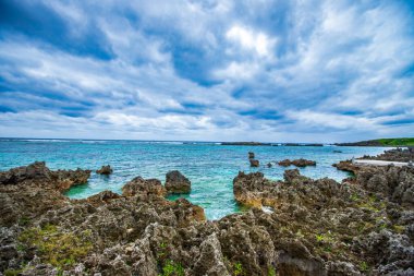 Miyakojima 'daki Shigira Sahili