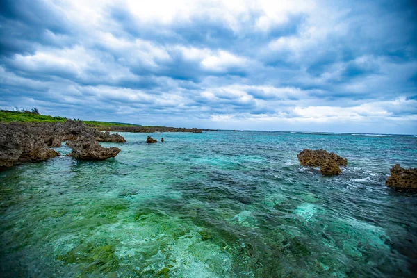 Miyakojima 'daki Shigira Sahili