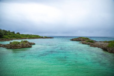 Miyakojima 'daki Ueno Alman Kültür Köyü' nden görüntü