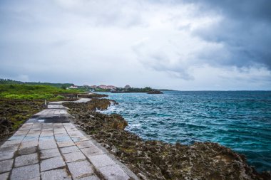Miyakojima 'daki Ueno Alman Kültür Köyü' nden görüntü