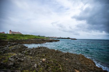 Miyakojima 'daki Ueno Alman Kültür Köyü' nden görüntü